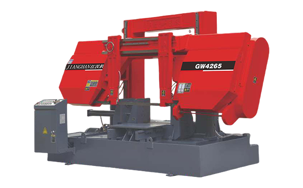 郫县GW4265双柱龙门卧式带锯床