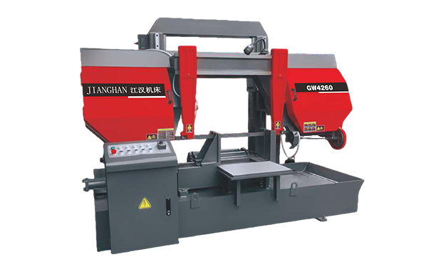 郫县GW4260双柱龙门卧式带锯床