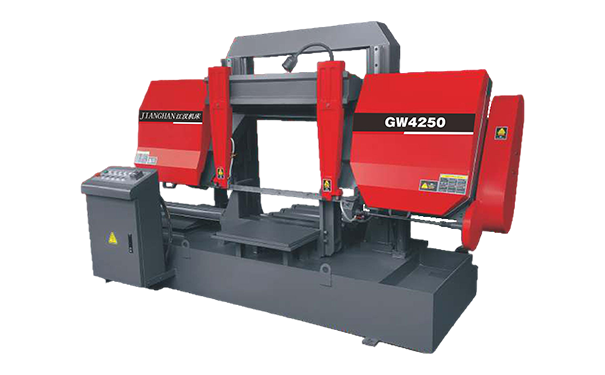 郫县GW4250双柱龙门卧式带锯床